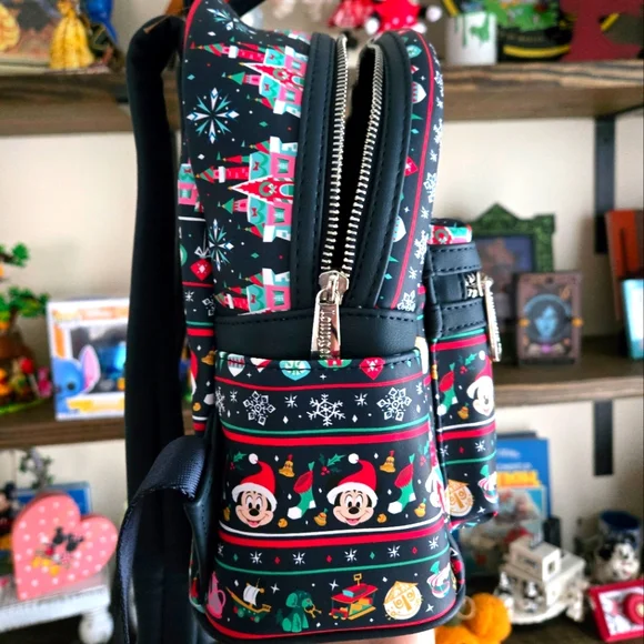 Christmas Disney Parks Loungefly. - Picture 2 of 4